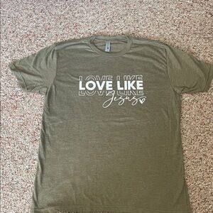 Comfort Colors Olive Inspirational Tee